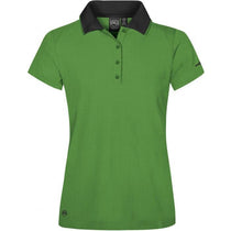Stormtech Women's Treetop Green/Black Cignus Performance Polo