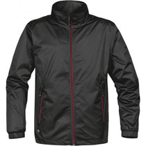 Stormtech Men's Black/Maroon Axis Shell