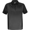 Stormtech Men's Black/Graphite Horizon Polo