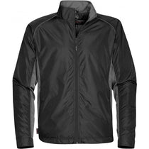 Stormtech Men's Black/Grey Axis Track Jacket
