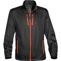 Stormtech Men's Black/Orange Mistral Shell