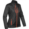 Stormtech Women's Black/Orange Mistral Shell