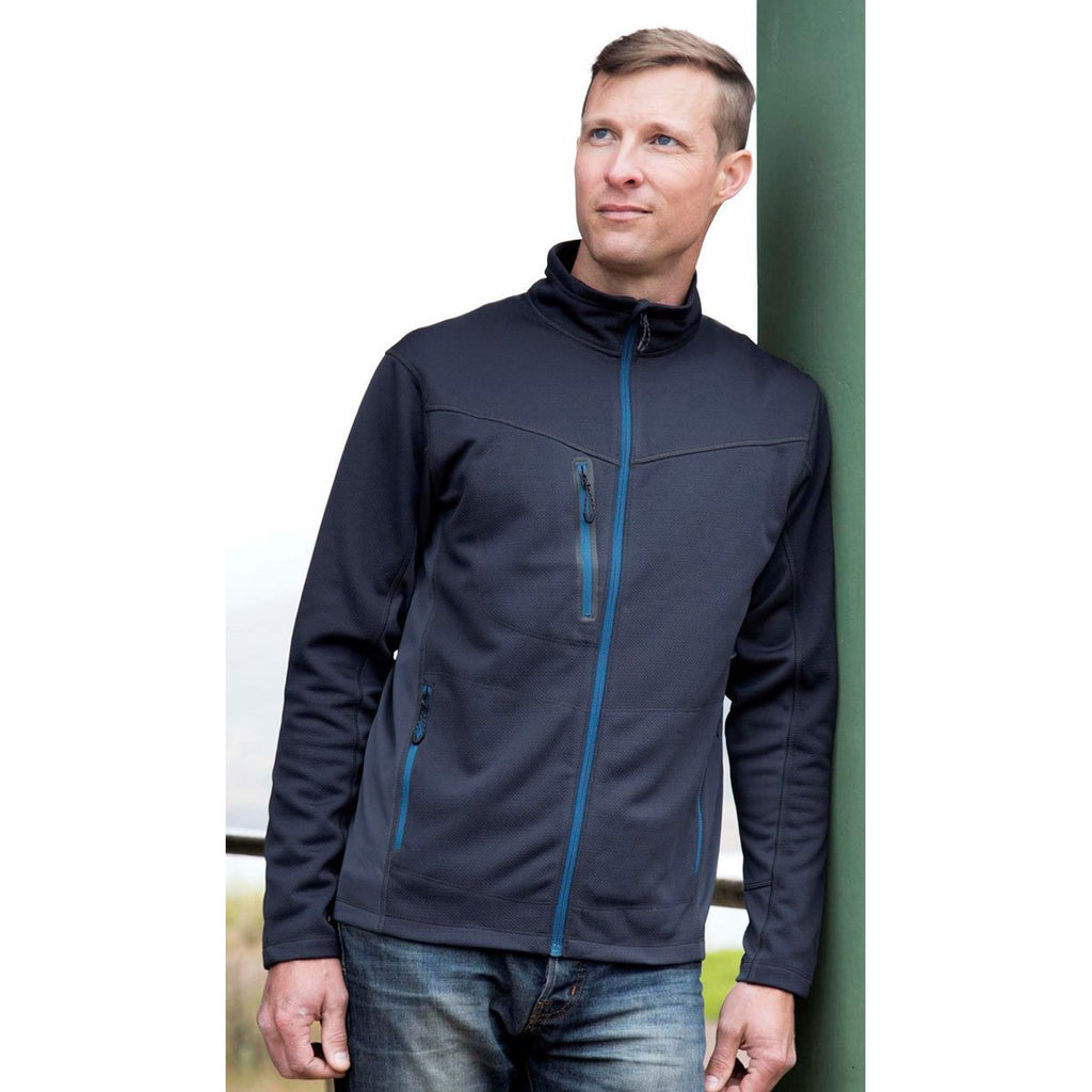 Landway Men's Midnight Navy Phantom Soft-Shell