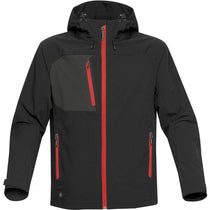 Stormtech Men's Black/Bright Red Sidewinder Shell