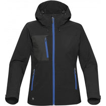 Stormtech Women's Black/Azure Blue Sidewinder Shell