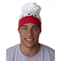 UltraClub Men's Red Hoop Head