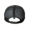 Outdoor Cap Black Weathered Mesh Back Cap