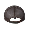 Outdoor Cap Brown Weathered Mesh Back Cap