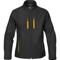 Stormtech Women's Black/Gold Ellipse Softshell