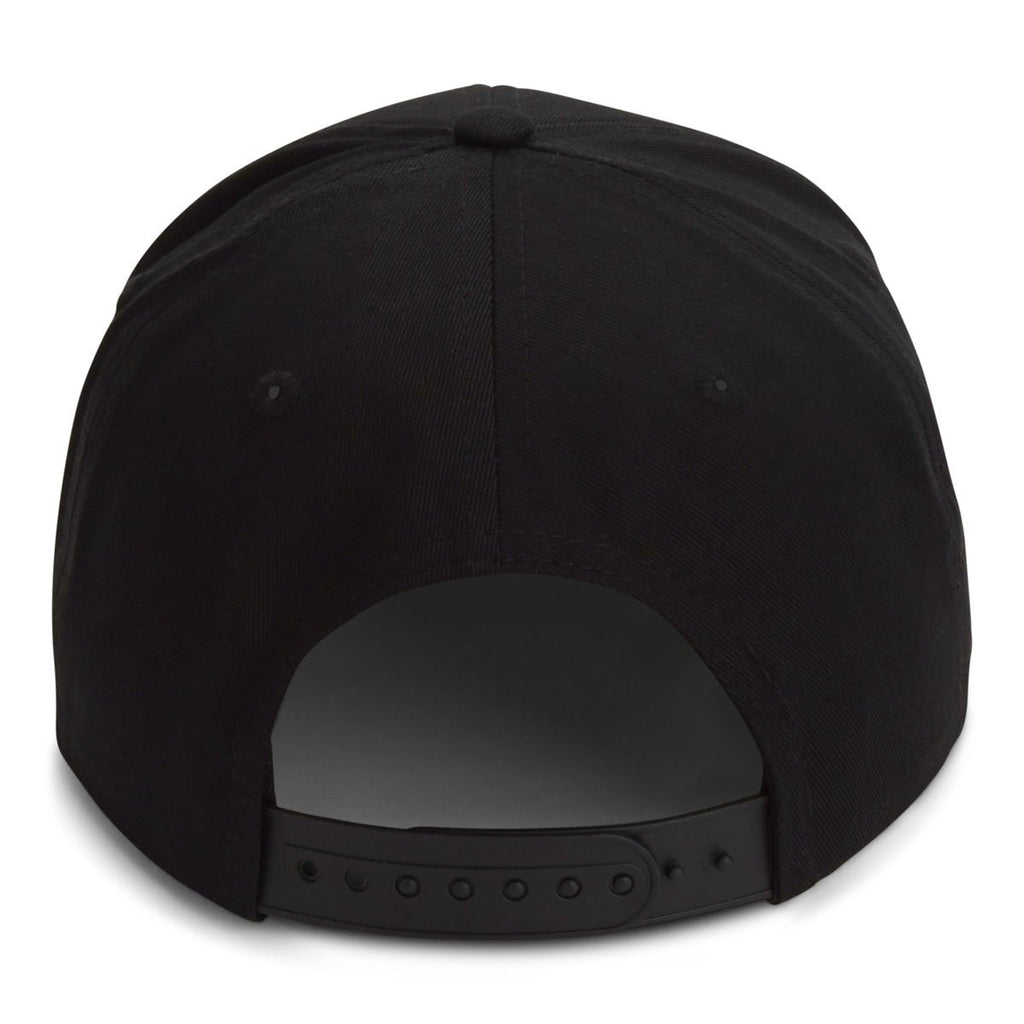 Paramount Apparel Black Foam Backed Rope Cap