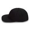 Paramount Apparel Black Foam Backed Rope Cap