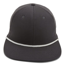 Paramount Apparel Charcoal/White Foam Backed Rope Cap