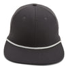 Paramount Apparel Charcoal/White Foam Backed Rope Cap