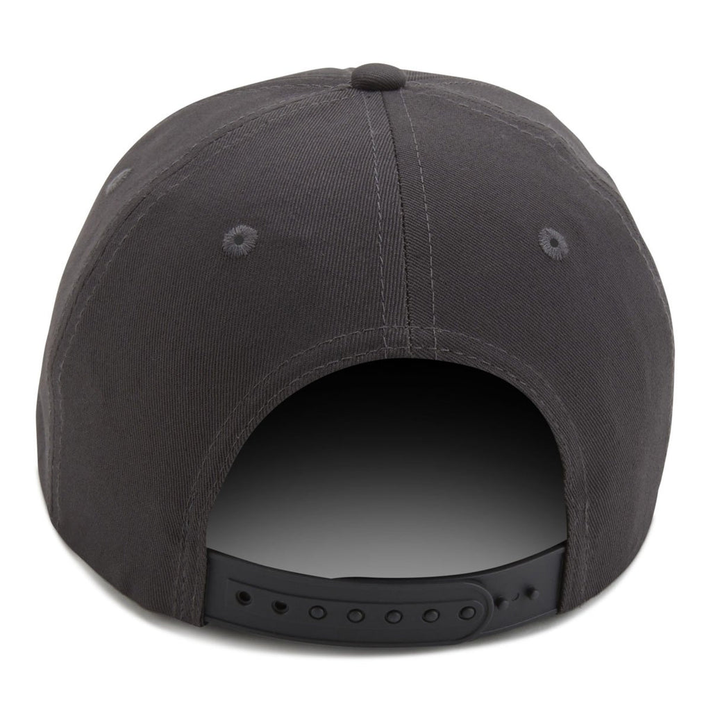 Paramount Apparel Charcoal/White Foam Backed Rope Cap