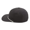 Paramount Apparel Charcoal/White Foam Backed Rope Cap