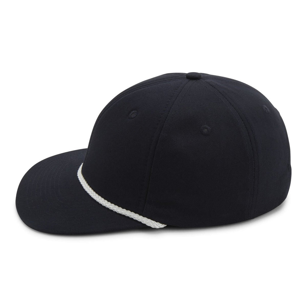 Paramount Apparel Navy/White Foam Backed Rope Cap