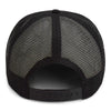 Paramount Apparel Black/White Foam Front Mesh Back Rope Cap