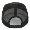 Paramount Apparel Woodland/Orange Foam Front Mesh Back Rope Cap