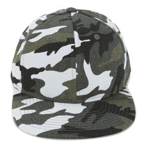 Paramount Apparel Grey Woodland Generic Camo Flat Bill