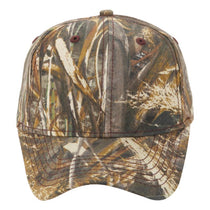 Paramount Apparel Realtree Max-5 Camo Fabric Plastic Snap Cap
