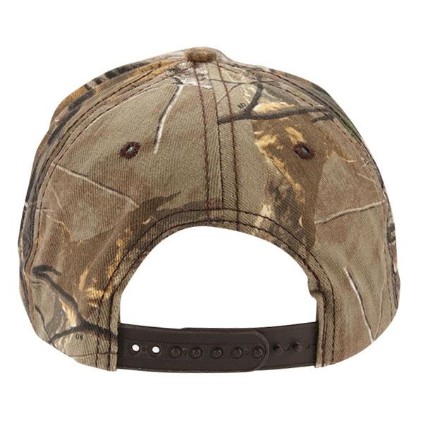 Paramount Apparel Realtree Xtra Brown Camo Fabric Plastic Snap Cap