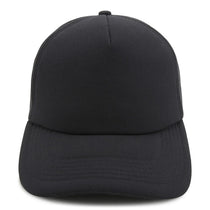 Paramount Apparel Charcoal Five Panel Foam Backed Canvas Cap