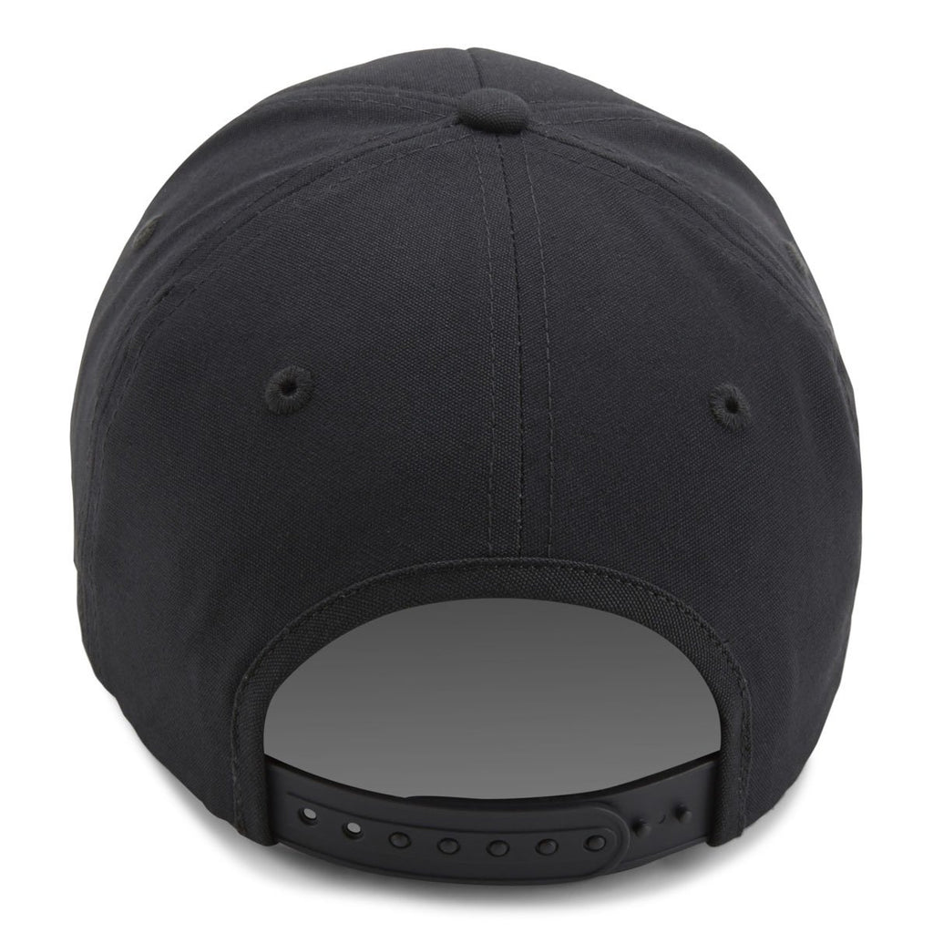 Paramount Apparel Charcoal Five Panel Foam Backed Canvas Cap