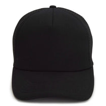 Paramount Apparel Black 5 Panel Foam Backed Canvas