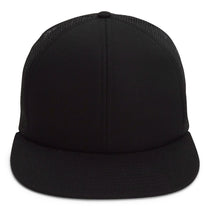 Paramount Apparel Black Old School Trucker Cap