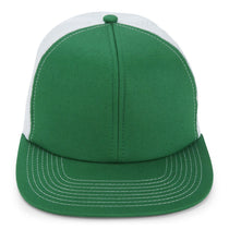 Paramount Apparel Kelly/White Old School Trucker Cap