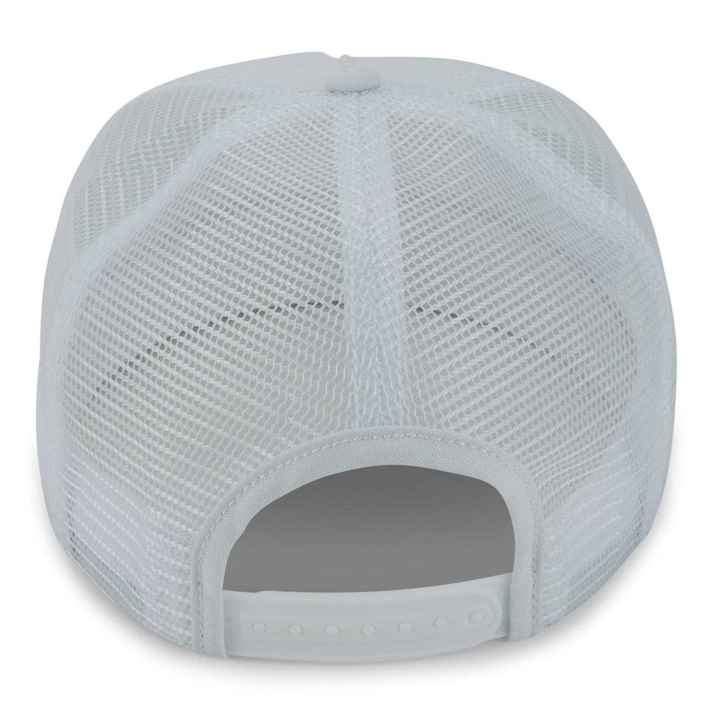 Paramount Apparel White Canvas Mesh Cap