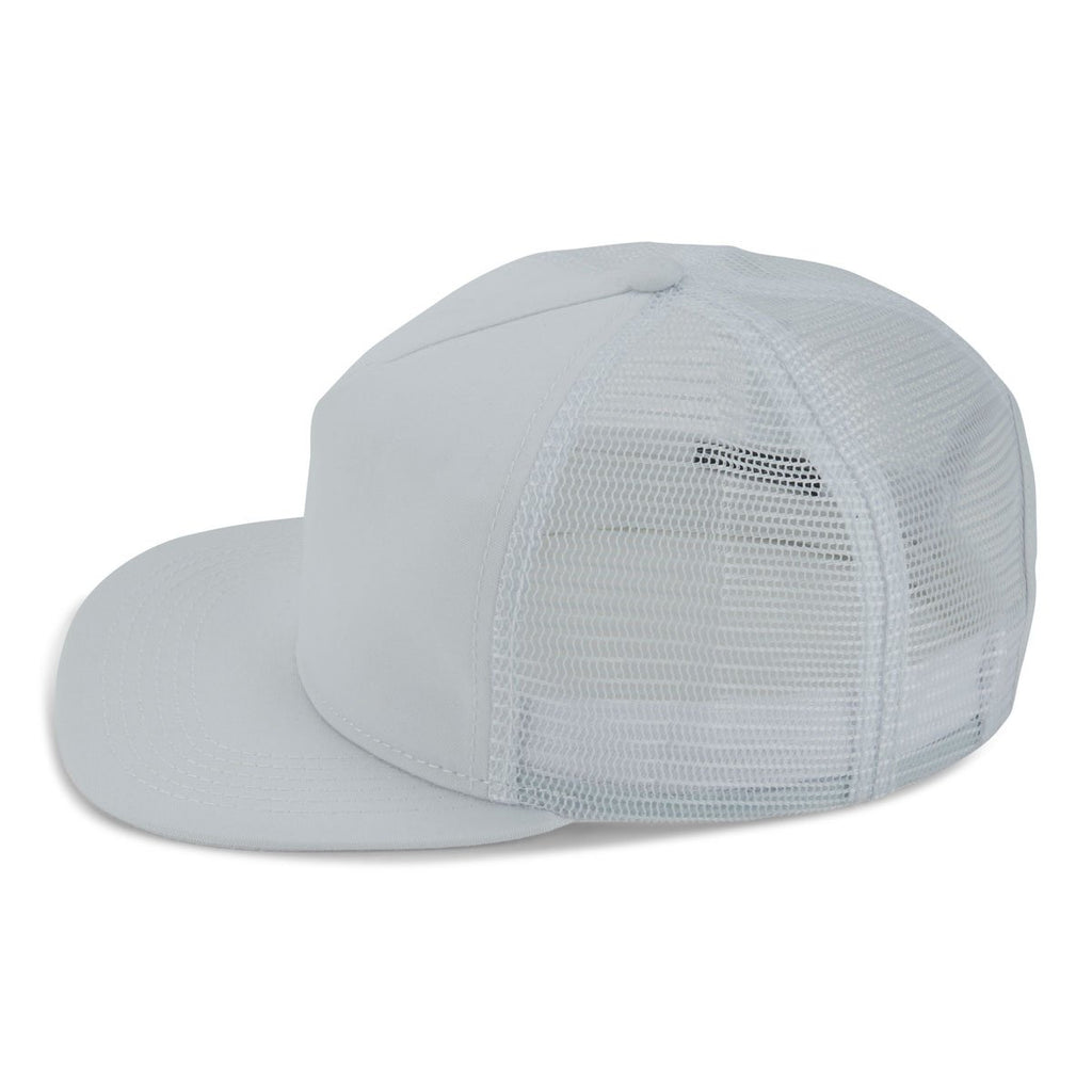 Paramount Apparel White Canvas Mesh Cap
