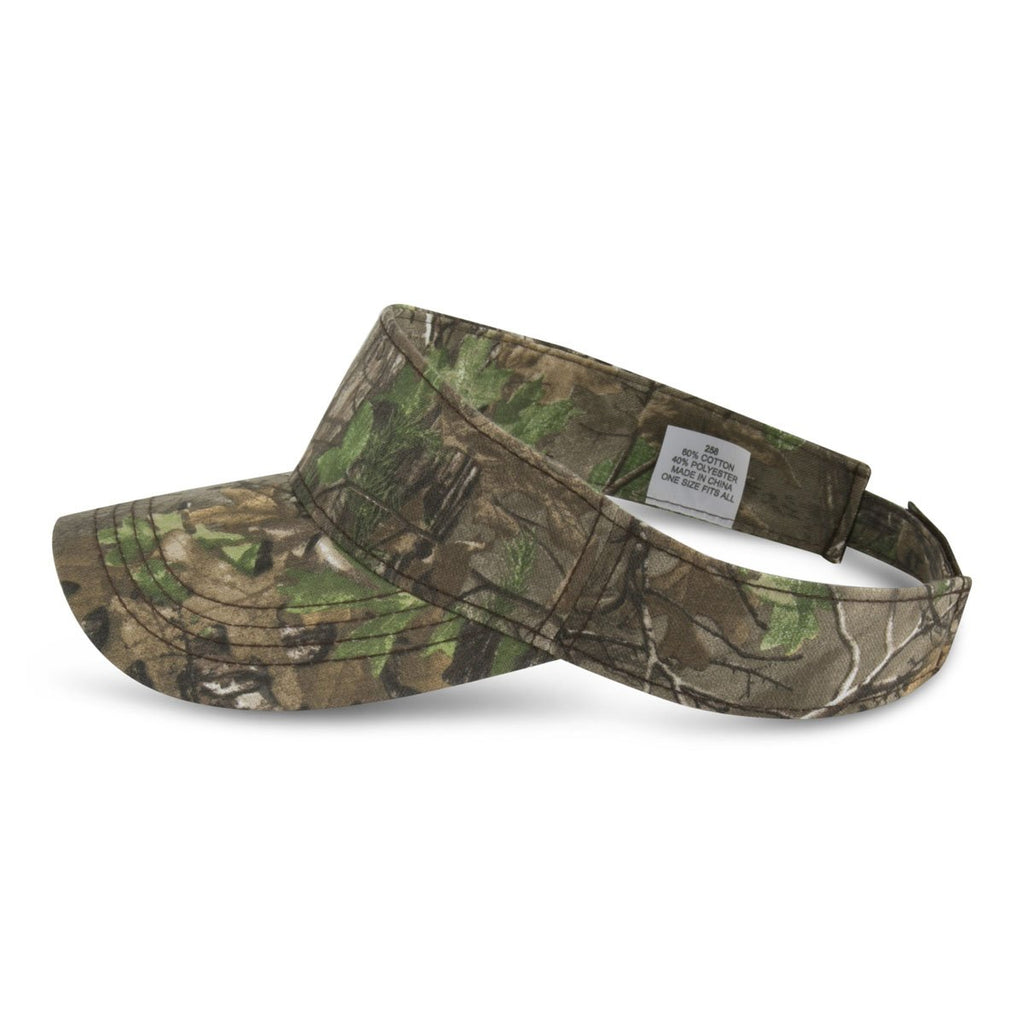 Paramount Apparel Realtree Xtra Green Camo Fabric Visor