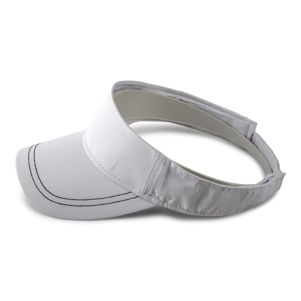 Paramount Apparel White Performance Visor
