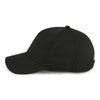 Paramount Apparel Black Soft Structure Jockey Perforated Performance Cap