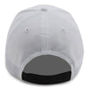 Paramount Apparel White/Black Performance Contrasting Visor