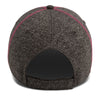 Paramount Apparel Heather Grey/Hot Pink Heathered Performance Cap