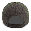 Paramount Apparel Heather Grey/Neon Green Heathered Performance Cap