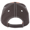 Paramount Apparel Burnt Orange/Charcoal Cotton Twill Cap