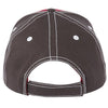 Paramount Apparel Cardinal/Charcoal Cotton Twill Cap