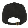 Paramount Apparel Black Structured Brushed Twill Cap