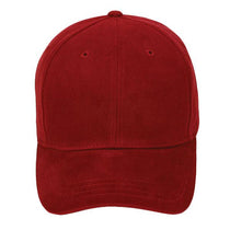 Paramount Apparel Dark Red Structured Brushed Twill Cap
