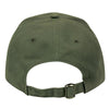 Paramount Apparel Earth Olive Structured Brushed Twill Cap