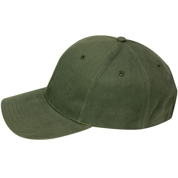 Paramount Apparel Earth Olive Structured Brushed Twill Cap