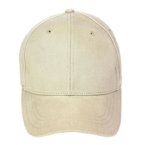 Paramount Apparel Khaki Structured Brushed Twill Cap