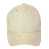 Paramount Apparel Khaki Structured Brushed Twill Cap
