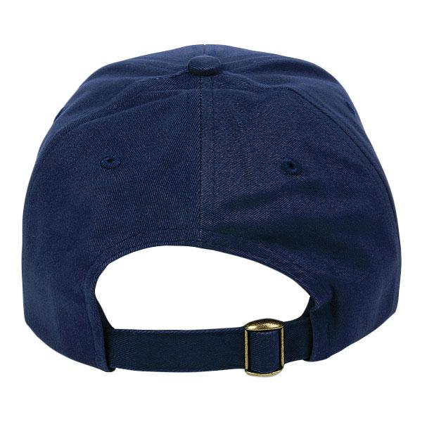 Paramount Apparel Navy Structured Brushed Twill Cap