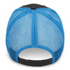 Paramount Apparel Black/Neon Blue Neon Mesh Back Cap
