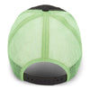 Paramount Apparel Black/Neon Green Neon Mesh Back Cap