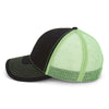 Paramount Apparel Black/Neon Green Neon Mesh Back Cap